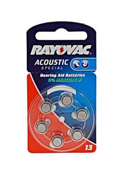 Rayovac acustica mod.13 1,45v