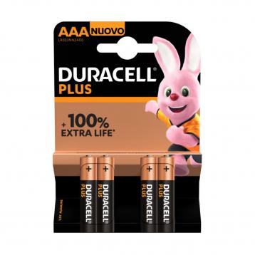 Duracell plus power 100% mini stilo aaa (lr03)