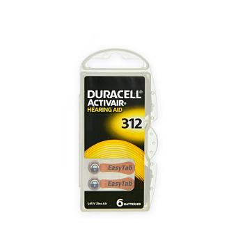Duracell acustica mod.312 1,4v