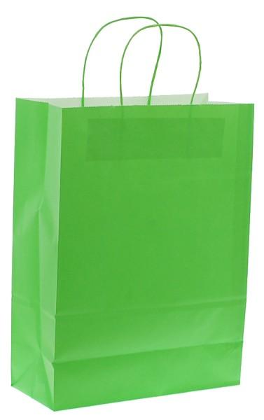Shoppersin carta h49 x l45 x p15 colore verde chiaro