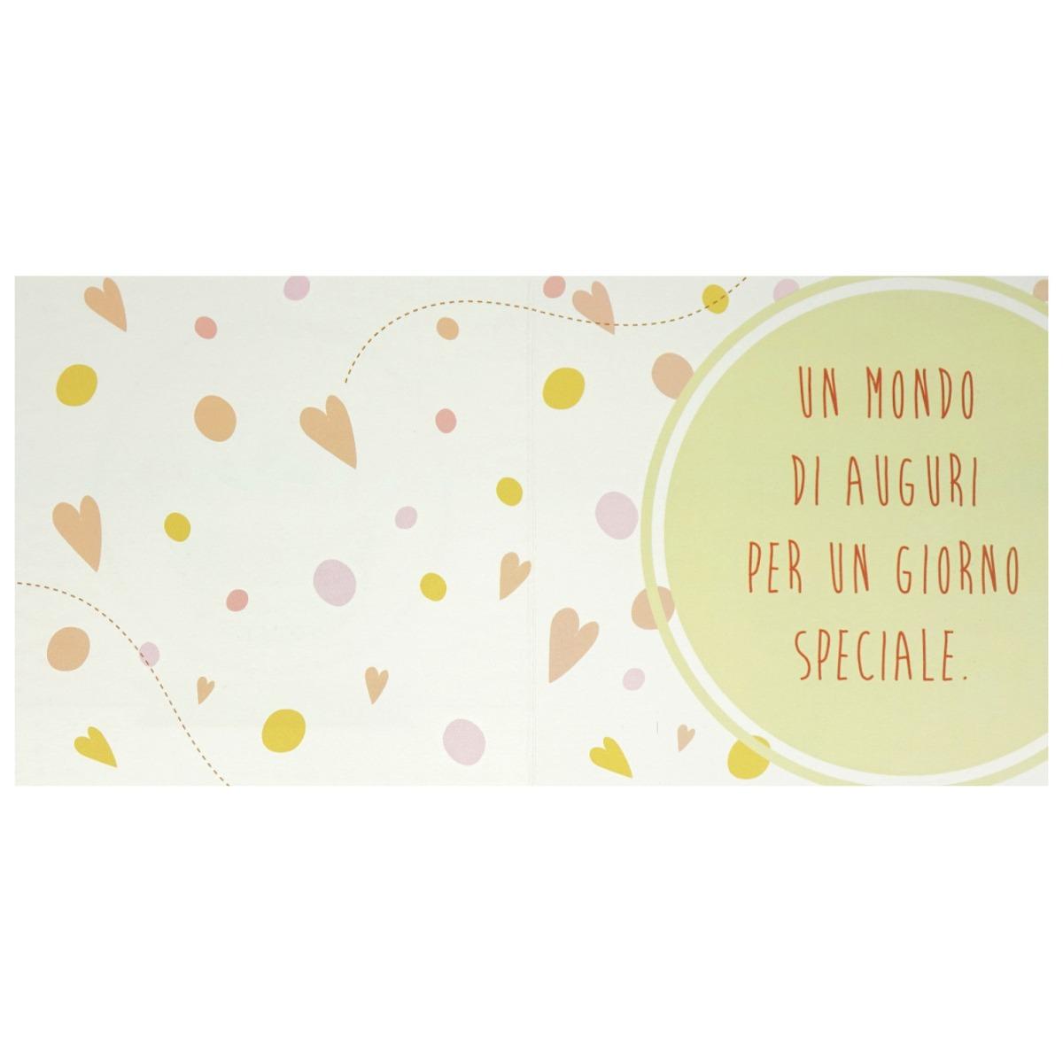 Biglietti auguri compleanno 16x16 cm