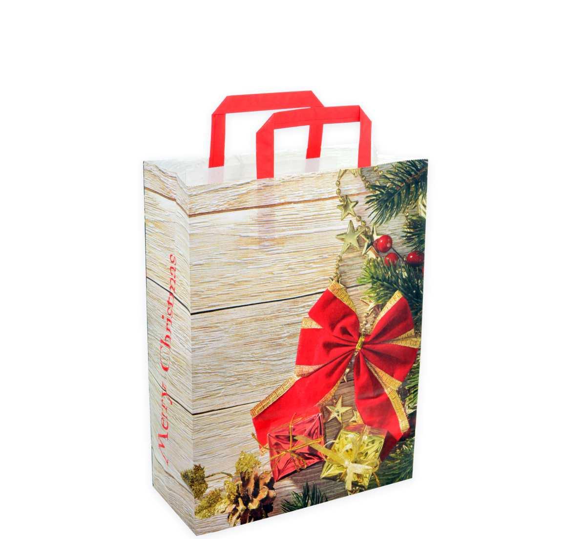 Shoppers fantasia merry christmas h37x l27 x p12