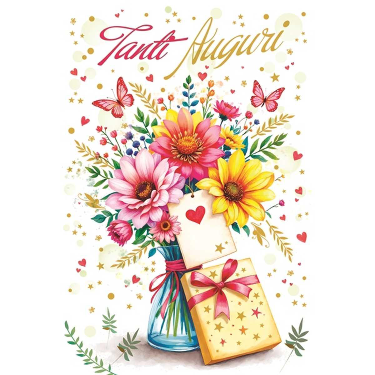 Bigliettii auguri 12 soggetti assortiti