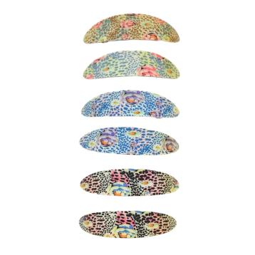 Matik fermacapelli stampa animalier con rose blister 6 pz Le Kikke