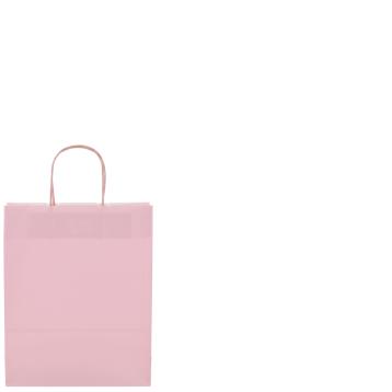 Shopper in carta h.29 x l.22 x p.10 cm colore rosa