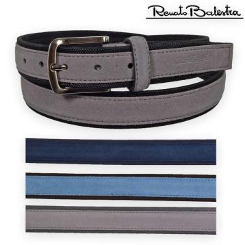 Cintura uomo nastro+camoscio - renato balestra