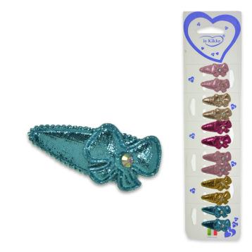 Clic clac micro fiocco con strass