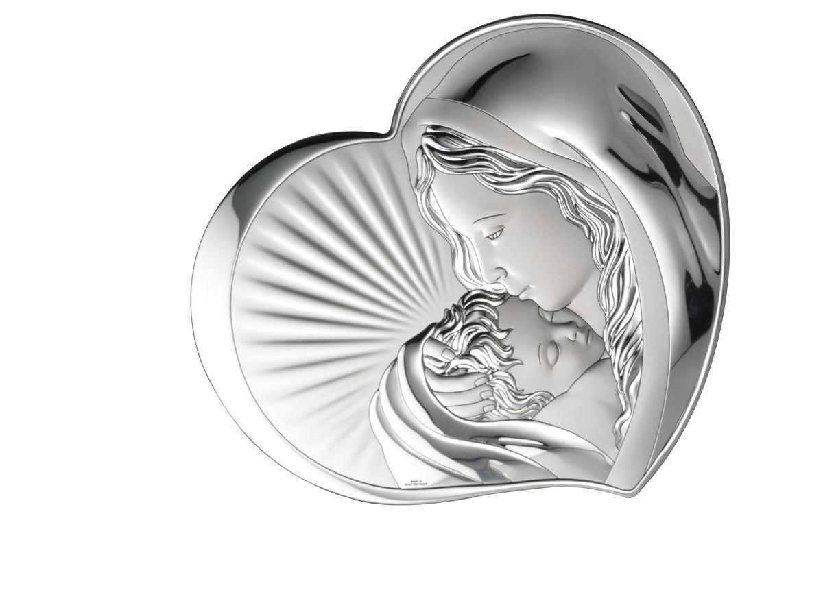 Madonna con bambino 7,5x6 sagomata