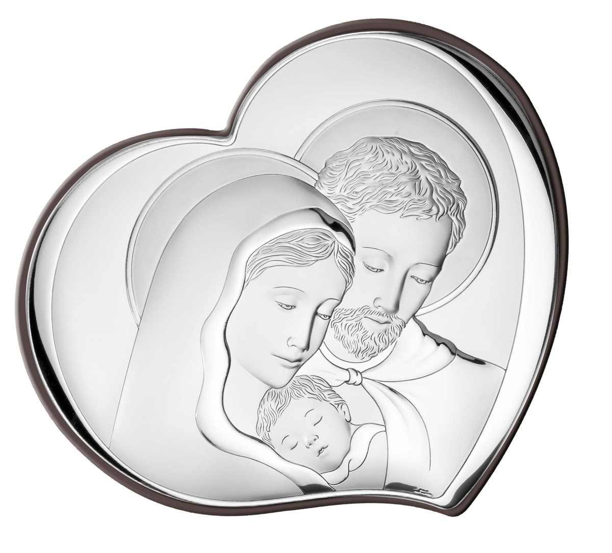 Sacra famiglia 38x33,5 sagomata