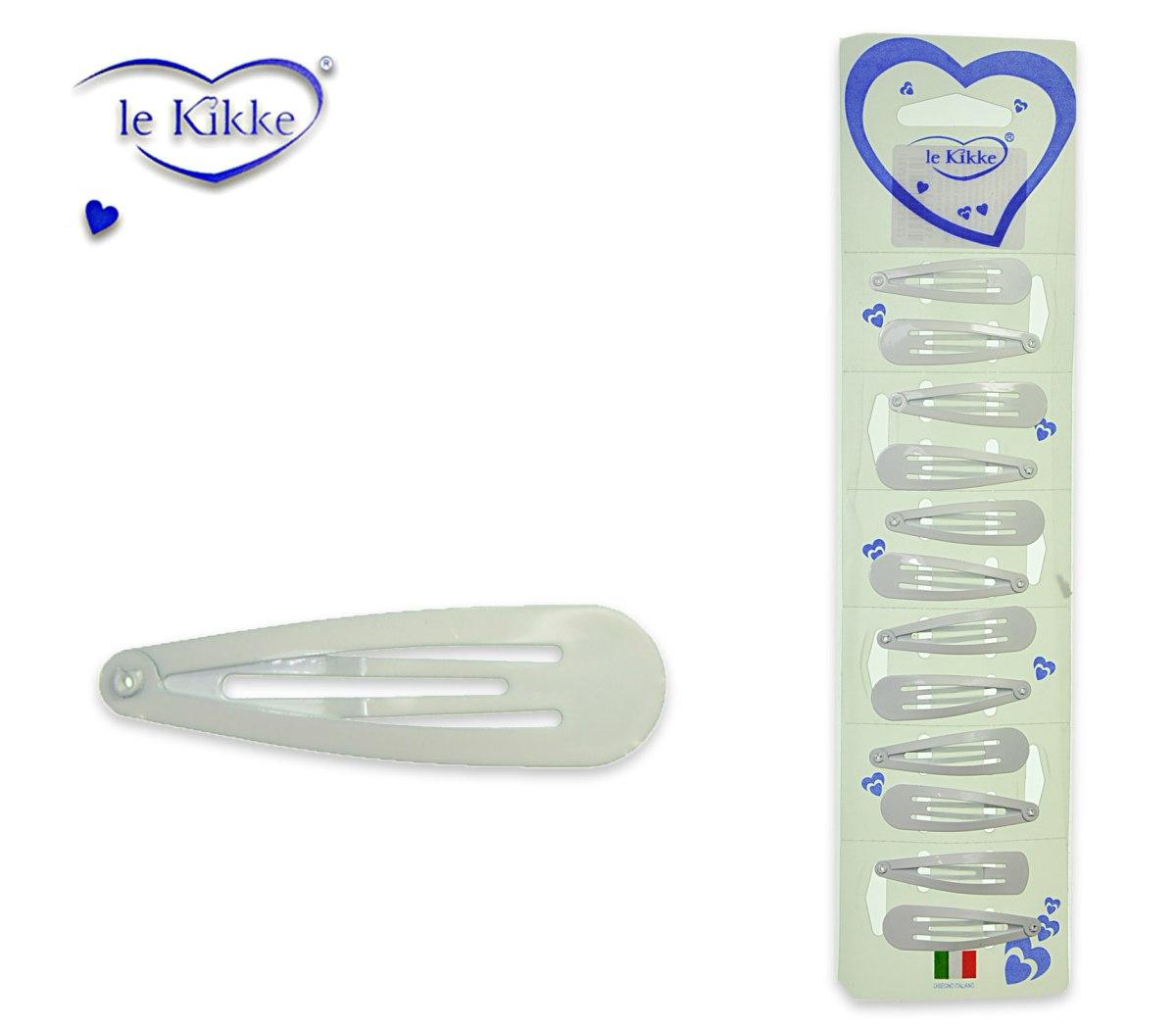 Clic clac 5cm metallo bianca