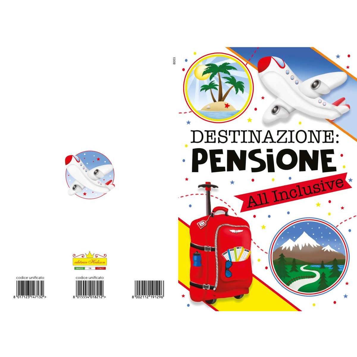 Biglietti auguri per la pensione 2 soggetti