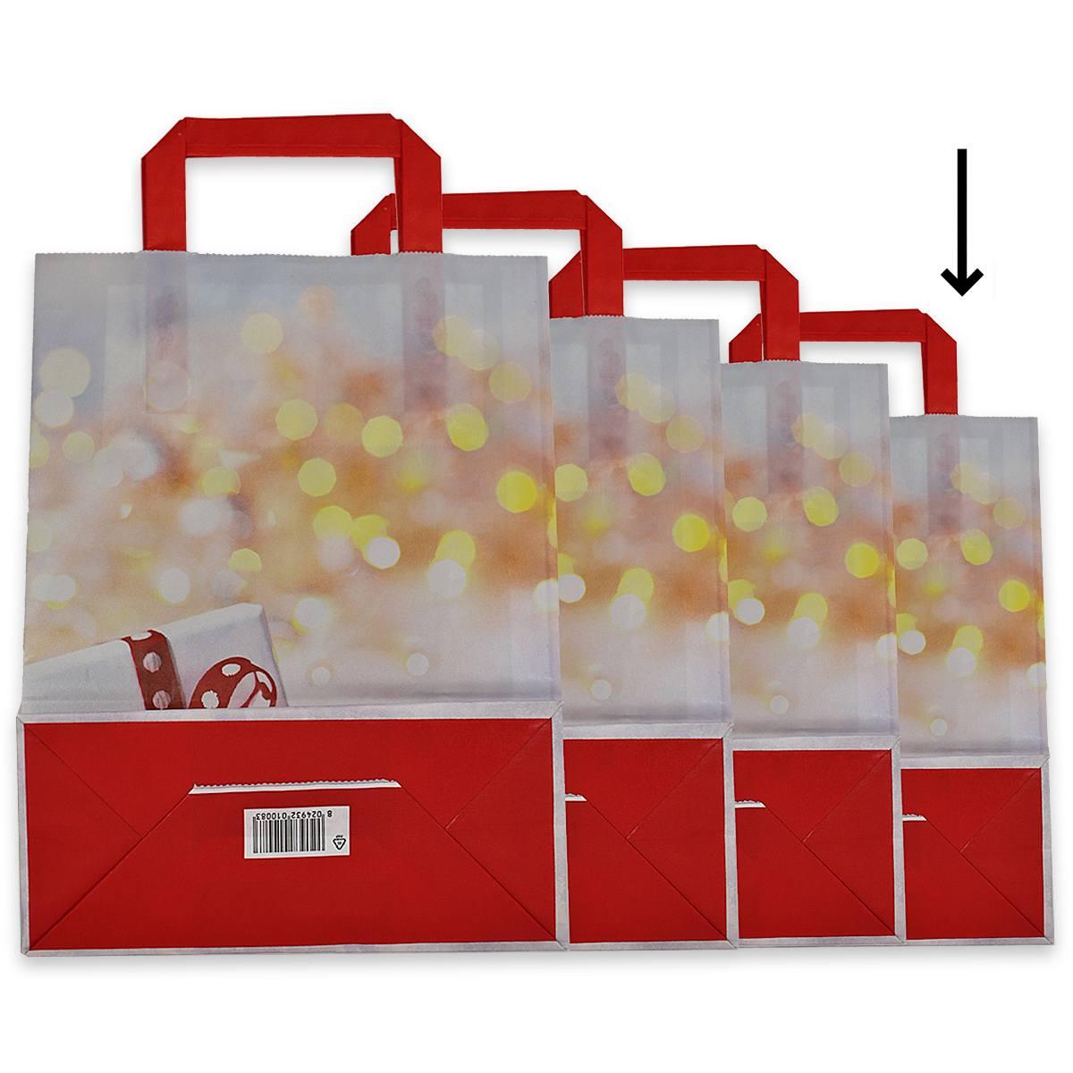 Shoppers in carta christmas gift piatta h29 x l 22 x p 10