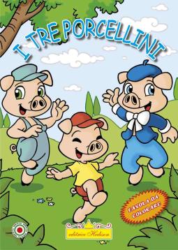 Libro da colorare.. i tre porcellini