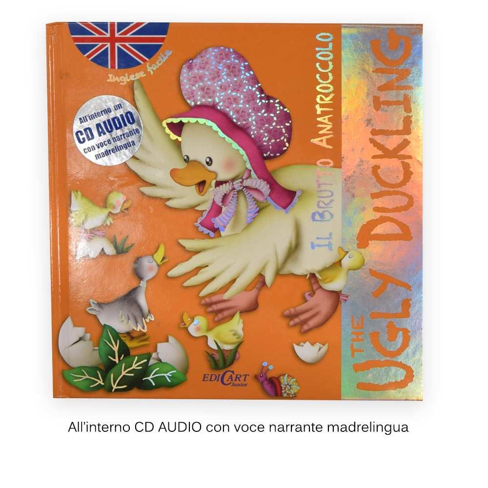 Libro di inglese facile il brutto anatroccolo , con cd audio