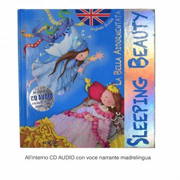 Libro di inglese facile la bella addormentata , con cd audio