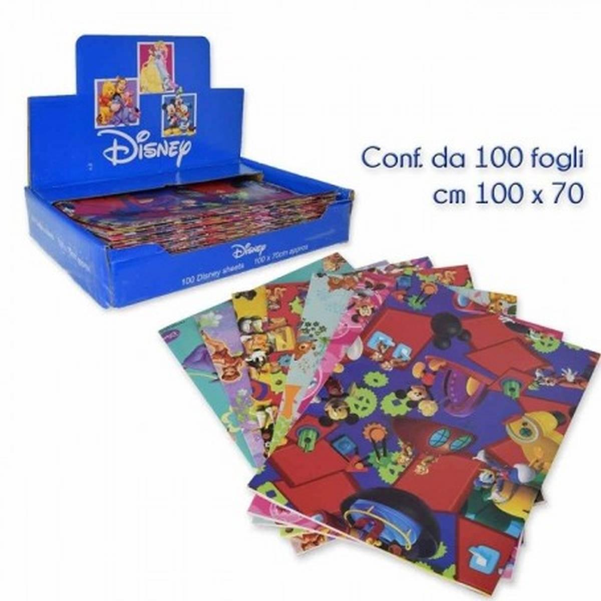 Carta regalo disney  70 x 100 cm. 10 soggetti