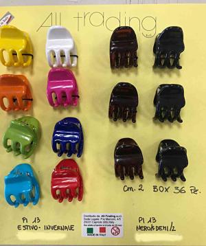 Pinzotto colorato 2,5 cm confezione da 36pz