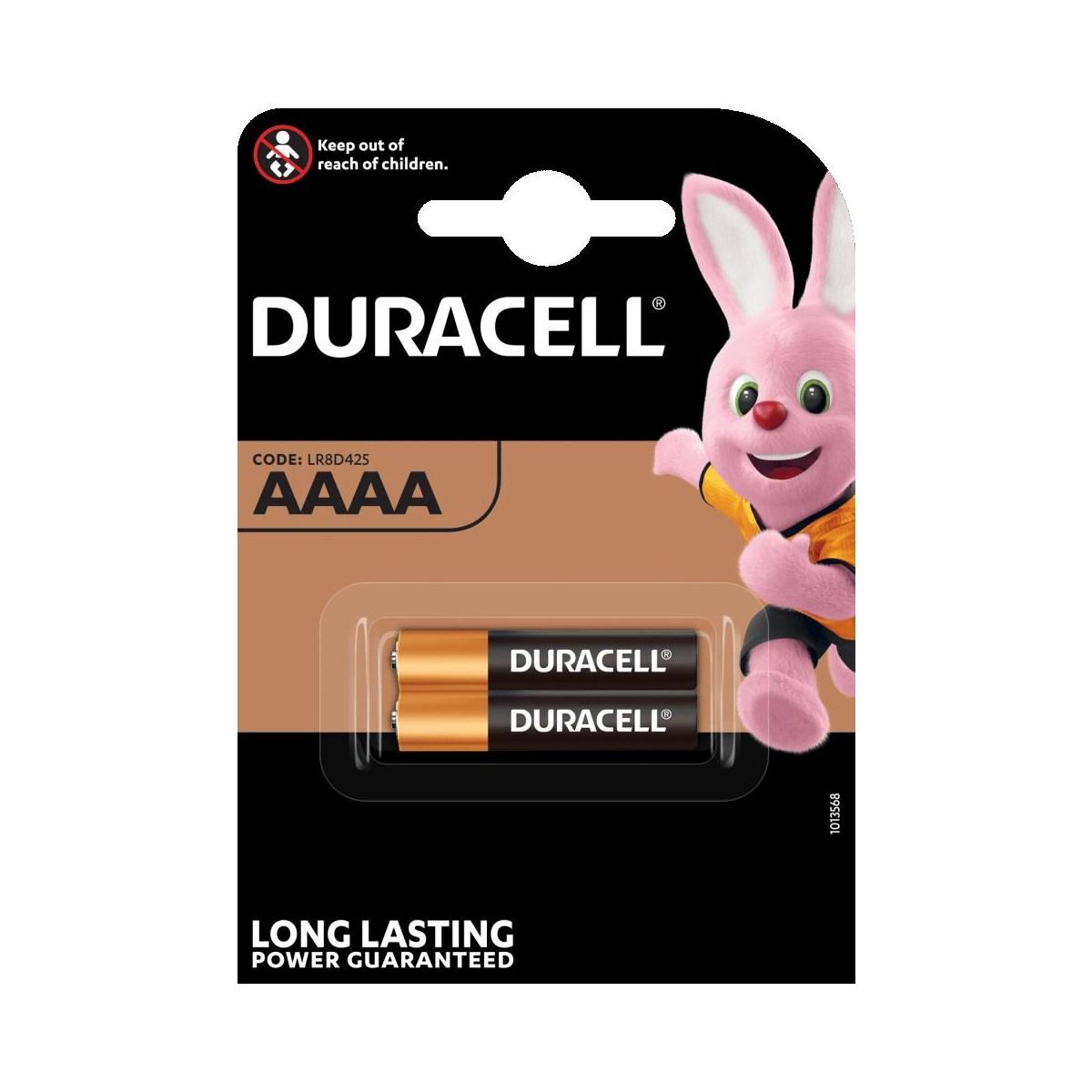 Duracell aaaa mn 2500 blister da 2 pezzi