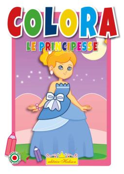 colora le principesse .serie colora