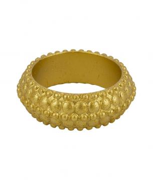 Bracciale bangle gold sea made in italy