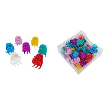 Pinzottino per capelli colori assortiti in box da 36 pezzi