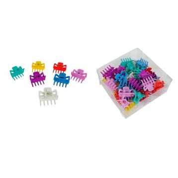 Pinzottino per capelli colori assortiti in box da 36 pezzi