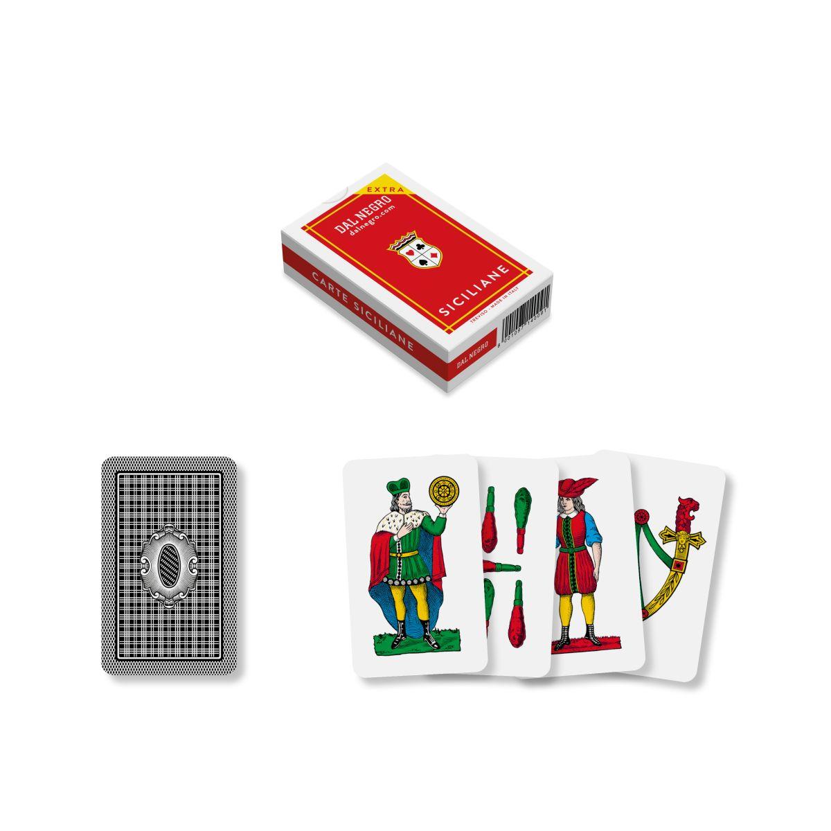 Carte da gioco Siciliane n.20 extra Dal Negro