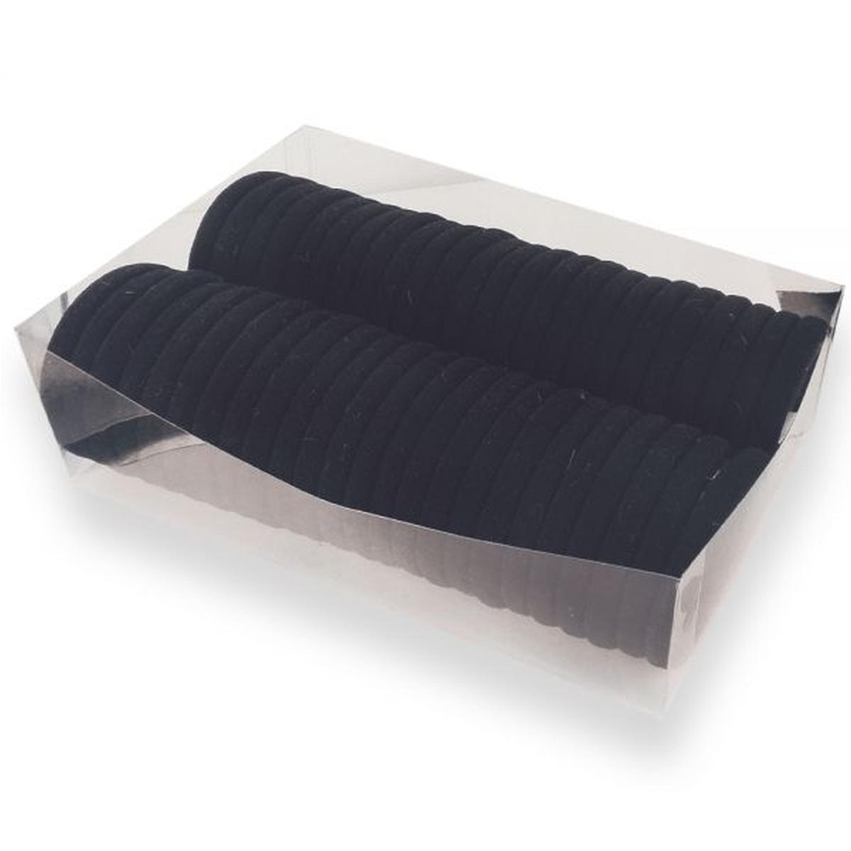 Elastico grande in box da 48pz nero Le Kikke
