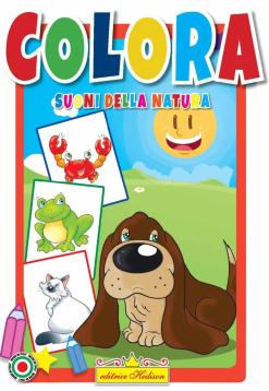 Libro editoriale  da colorare ...suoni della natura