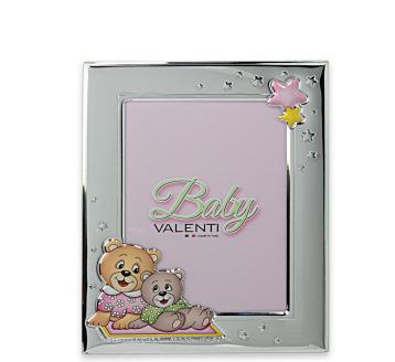 Portafoto bimb0 9x13 cm rosa orsetti