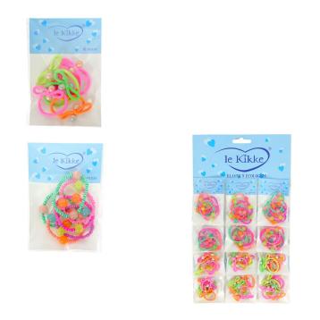 Elastici per capelli piccoli 6 bustine da 12 pz Le Kikke
