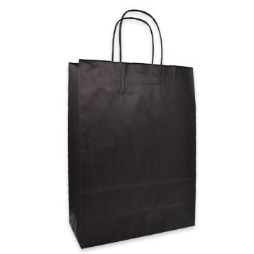 Shoppers carta h 41 x l 36 x p 12 colore nero