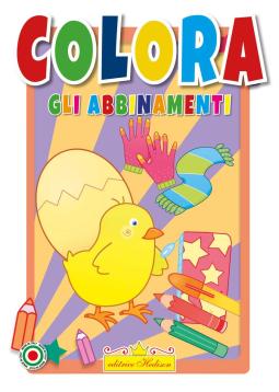 Libro editoriale  da colorare ..gli abbinamenti