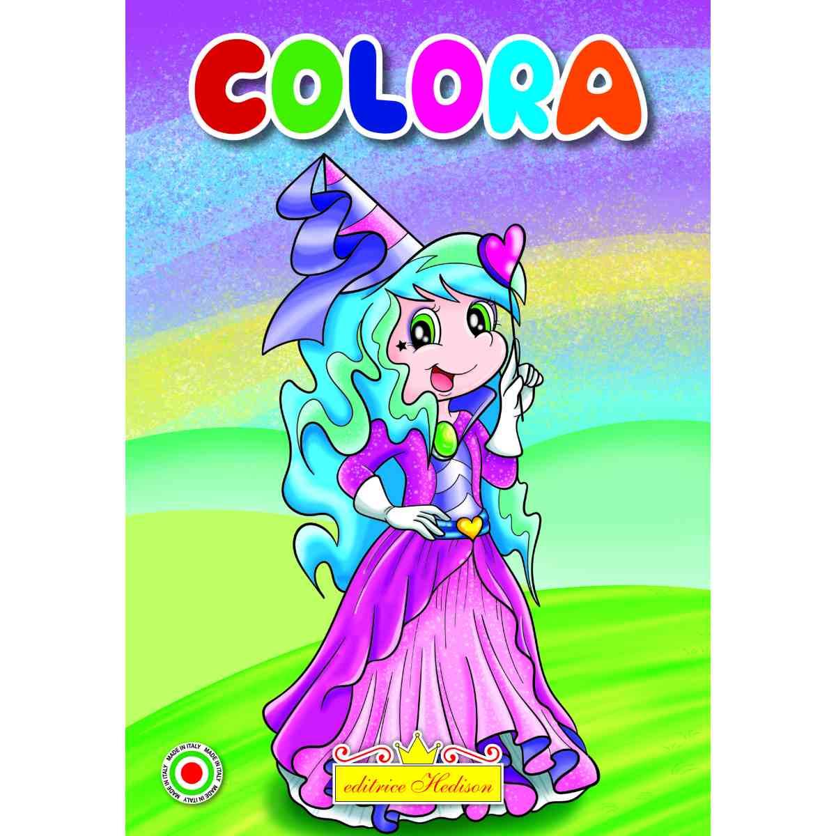 Minicolor 15x21 cm libro da colorare fate