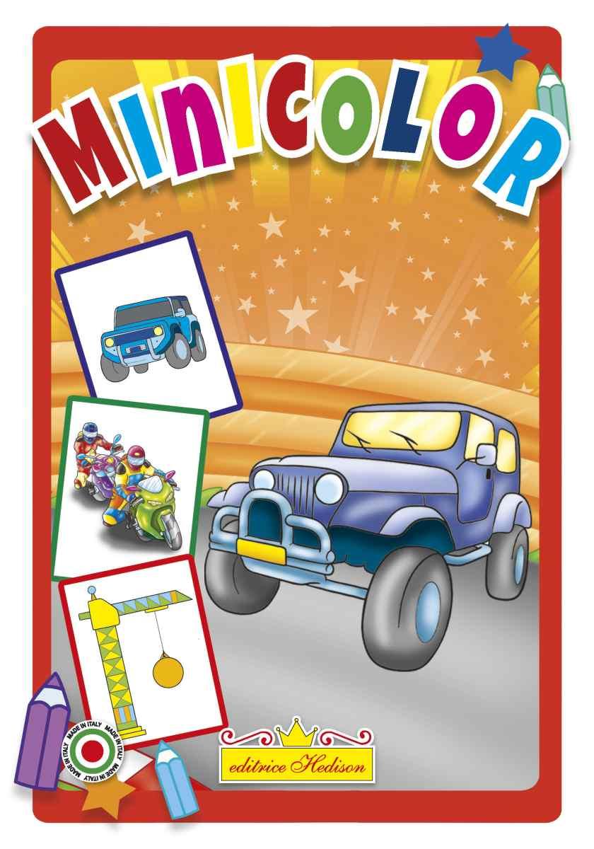 Minicolor jeep cm. 15 x 21 da colorare