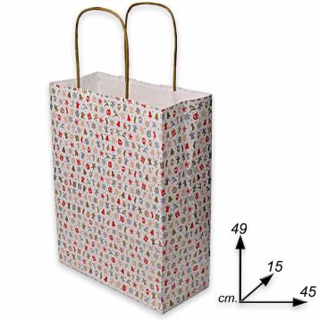 Shoppers in carta h49 x l45 x p15 fantasia st.moritz