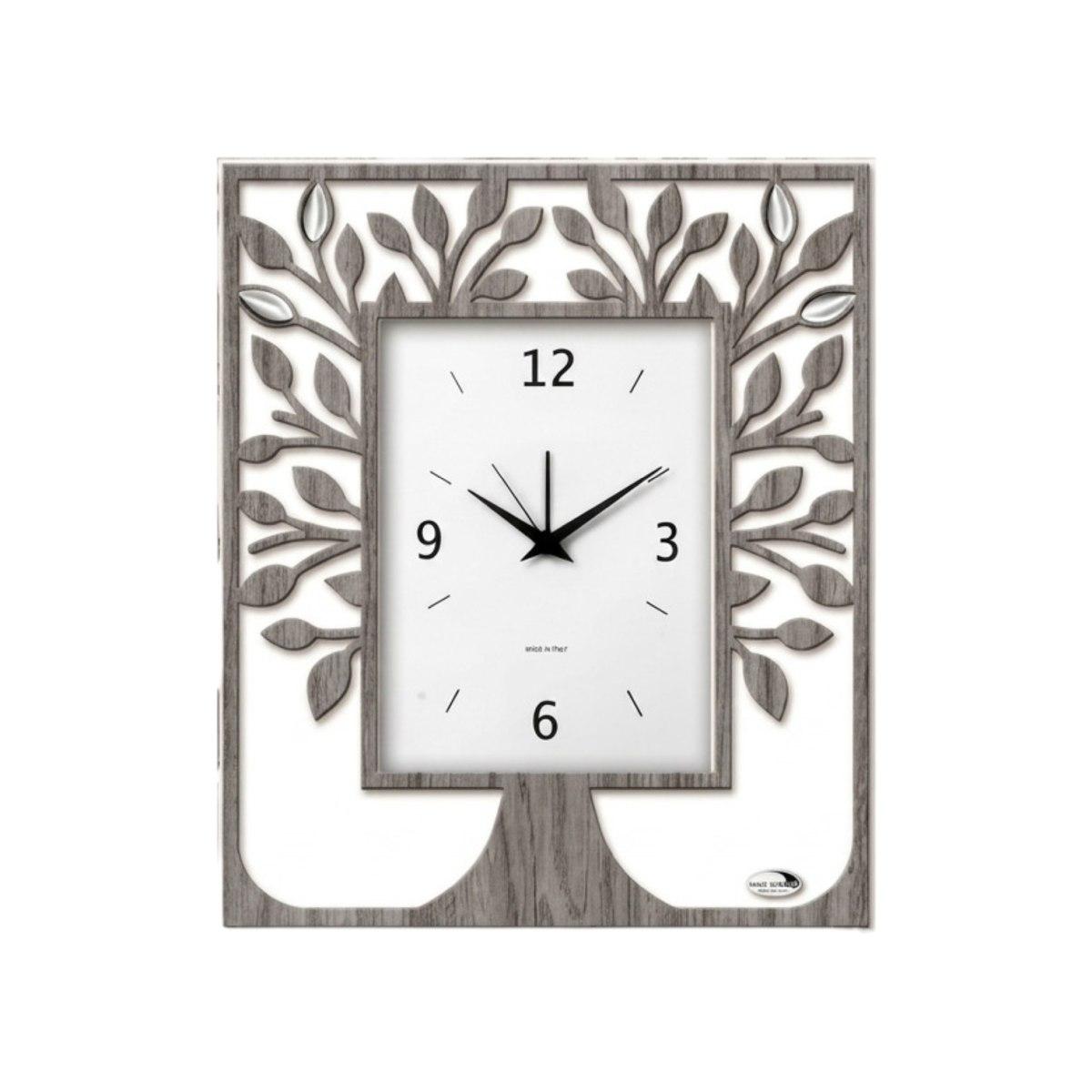 Sveglia cornice 10x15 cm albero laserato Valenti