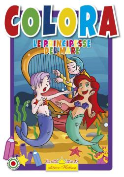 Libri da colorare le principesse del mare