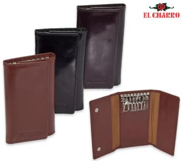 Portachiavi  8 gangi uomo in pelle made in italy - el charro