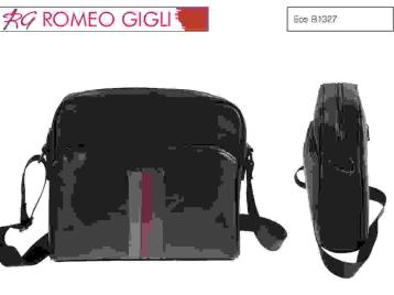Borsa uomo eos nero rg romeo gigli