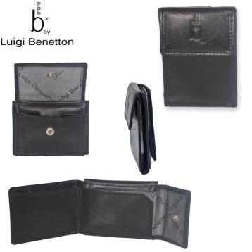 Portafogli uomo micro in pelle luigi benetton