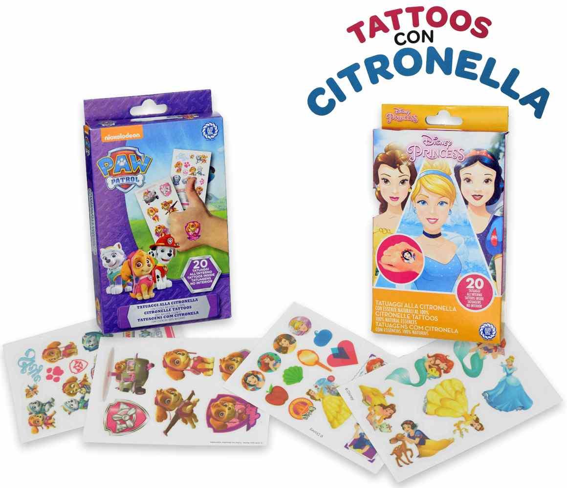 Tattoo citronella naturale girl