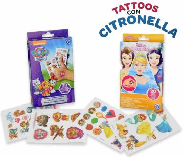 Tattoo citronella naturale girl