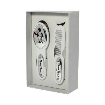 Set bimba rosa spazzola e pettine Minnie Mouse Valenti