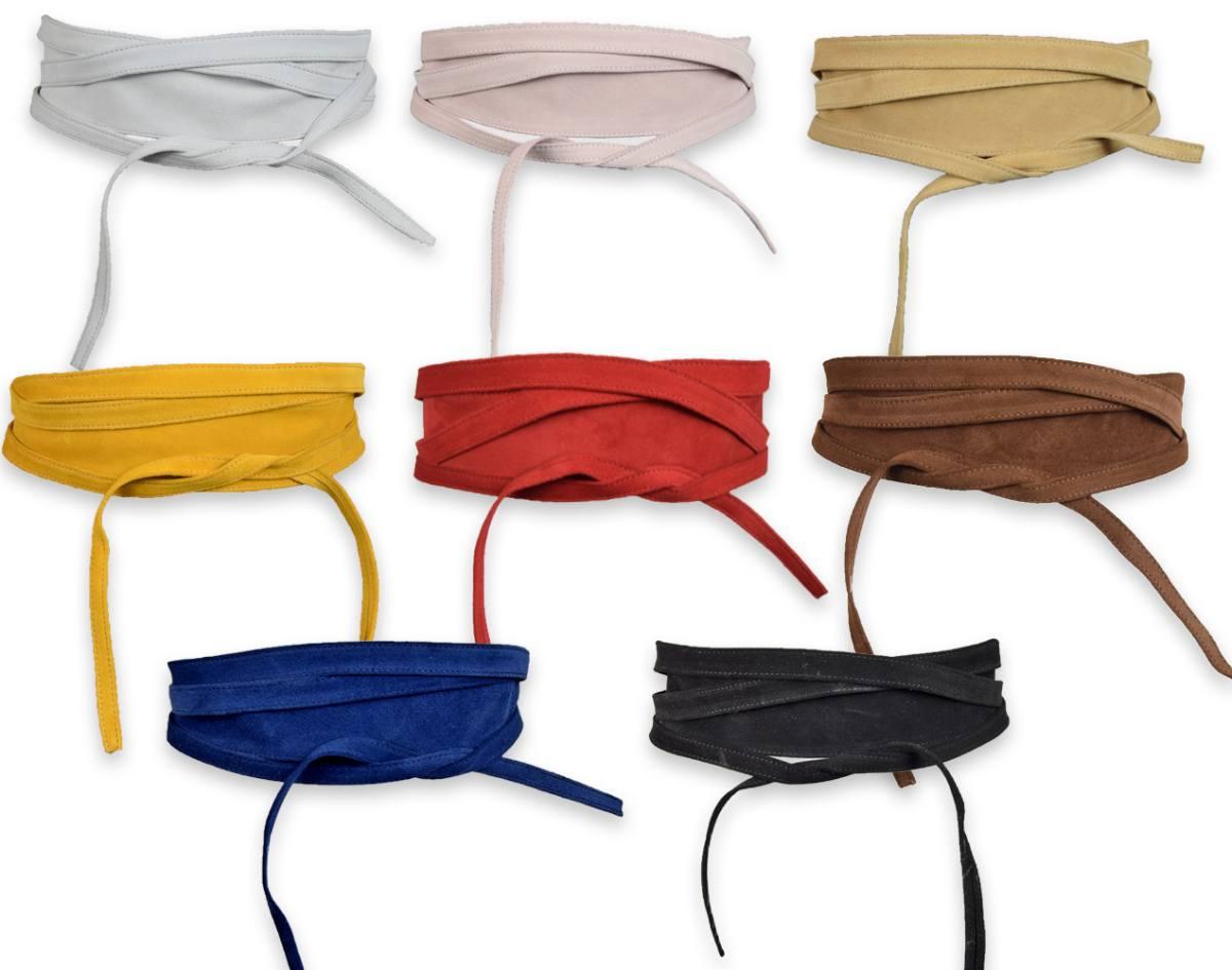 Fusciacca camoscio vera pelle made in italy capoverde