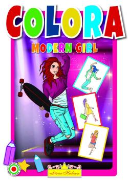 Libro da colorare Modern Girls