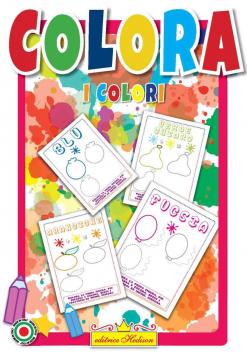 Libro da colorare i colori