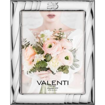 Portafoto 25 anniversario 20x25 cm valenti