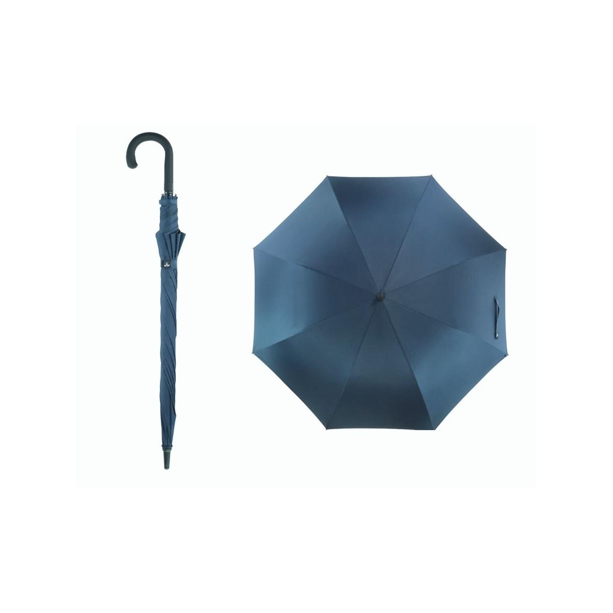 Ombrello tinta unita con apertura automatica Blue Drop