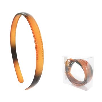 Cerchietto per capelli in plastica 1 cm tartarugato Lillà